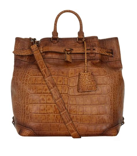 burberry alligator travel bag|Burberry Alligator.